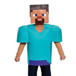 Boys Steve Costume Minecraft S (4-6)